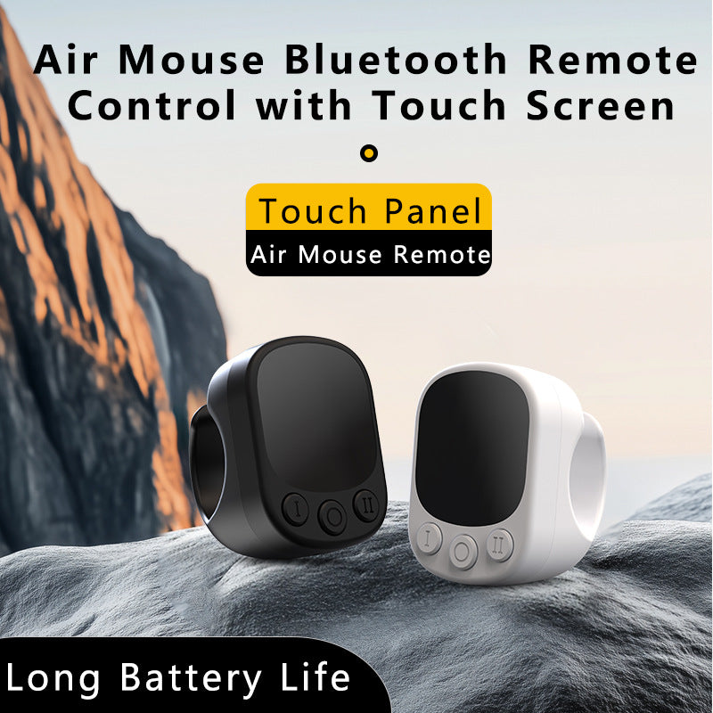 Touchscreen Ring Remote E-Book PageTurner