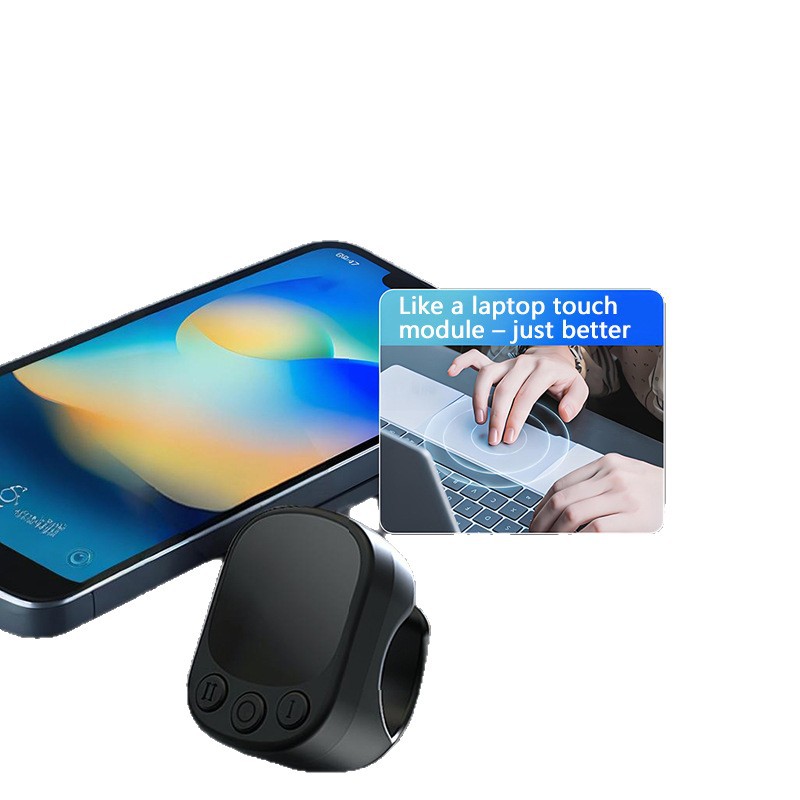 Touchscreen Ring Remote E-Book PageTurner